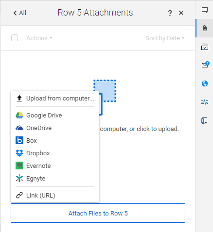 smartsheet file attachment